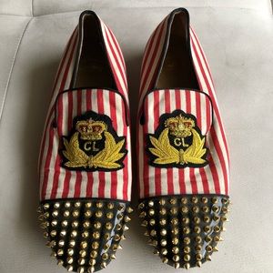Christian Louboutin - Red White Strip